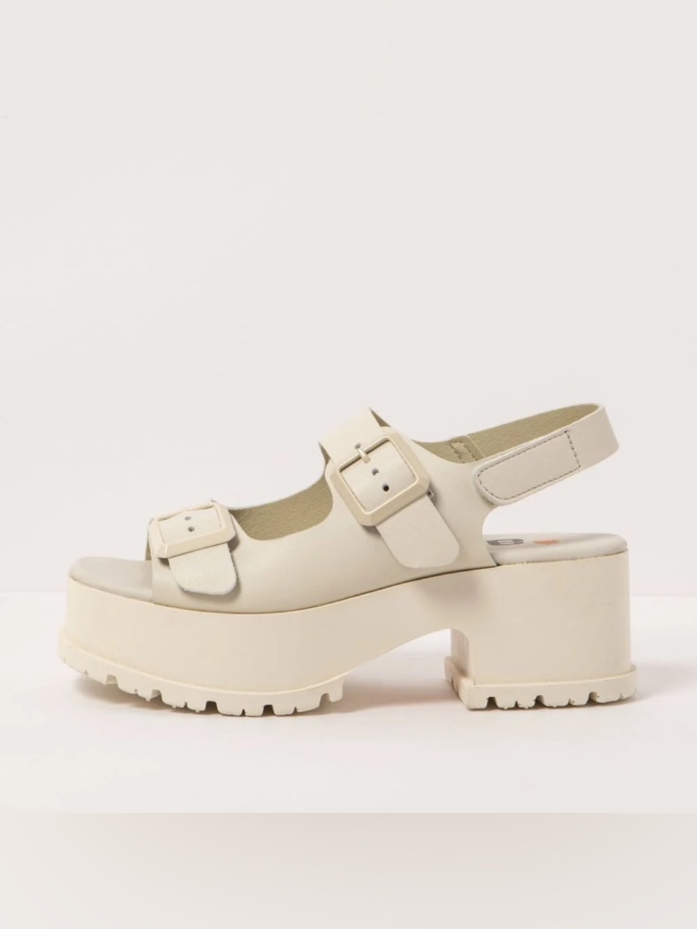 *ART Company - Style #1821 - Cream Nappa Leather Manchester Platform Sandal